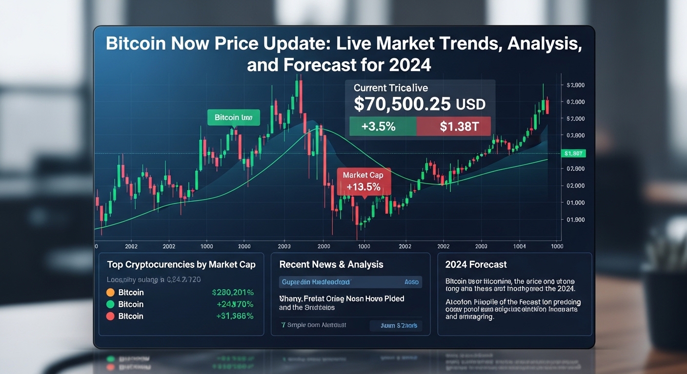 Gráfico de tendências de mercado Bitcoin, análise de preço e previsão para 2024