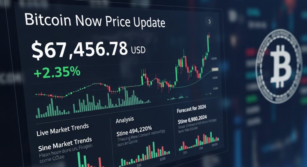 Análise do mercado de bitcoin com gráfico de preço atualizado para hoje